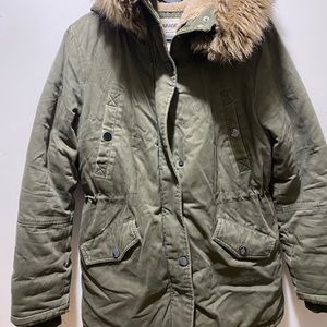 Garage Grey/greenMix Winter Jacket Size M